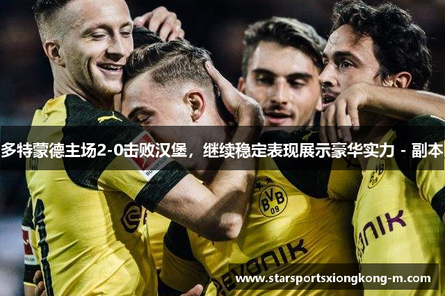 多特蒙德主场2-0击败汉堡，继续稳定表现展示豪华实力 - 副本